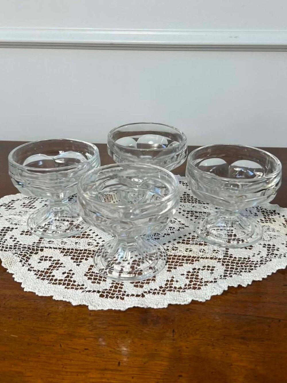 Federal Colonial sherbet coupes
